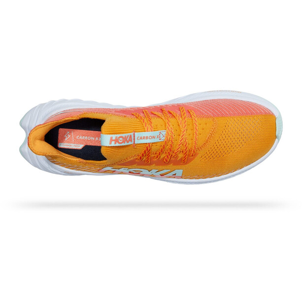 Hoka One One Carbon X 3 Zapatos para correr Hombre, amarillo/naranja