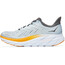 Hoka One One Clifton 8 Chaussures Homme, gris/jaune