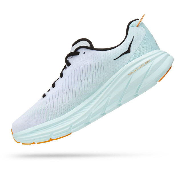 Hoka One One Rincon 3 Chaussures de course Homme, blanc/turquoise