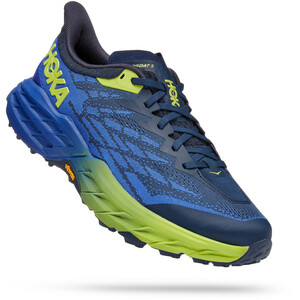 Hoka One One Speedgoat 5 Trail Running Schuhe Herren blau/grün blau/grün