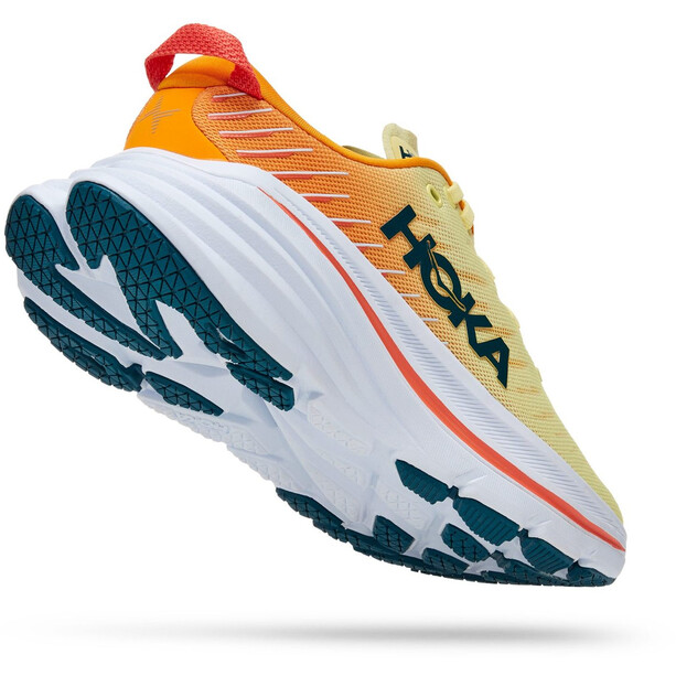 Hoka One One Bondi X Zapatos para correr Mujer, amarillo/naranja