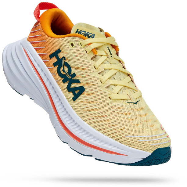Hoka One One Bondi X Running Shoes Women, geel/oranje