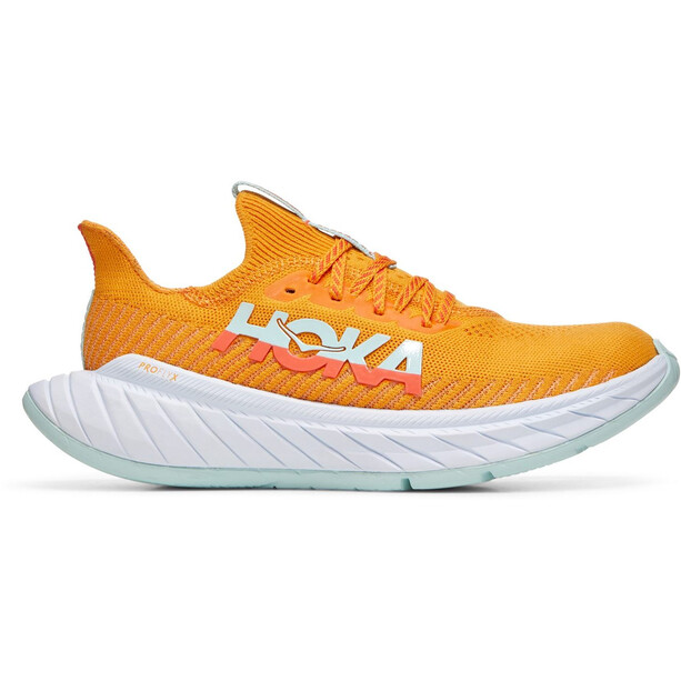 Hoka One One Carbon X 3 Running Shoes Women radiant yellow/camellia