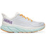 Hoka One One Clifton 8 Chaussures Femme, blanc/turquoise