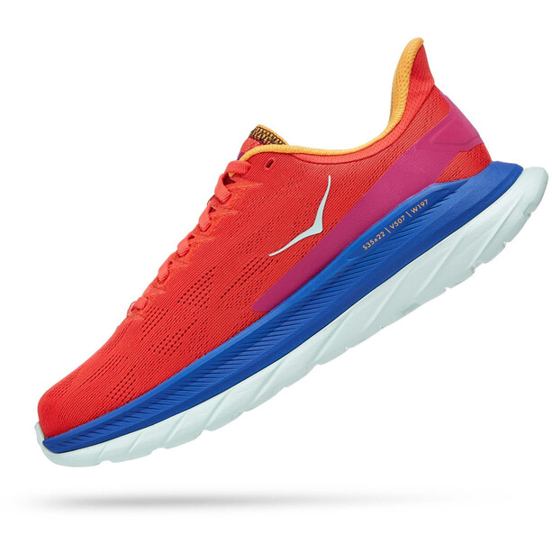 Hoka One One Mach 4 Chaussures Femme, rouge/violet