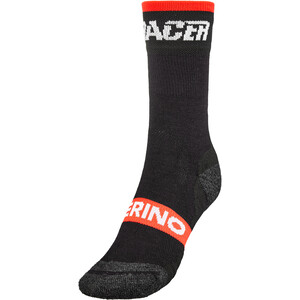 Bioracer Merino Winter Socken schwarz schwarz