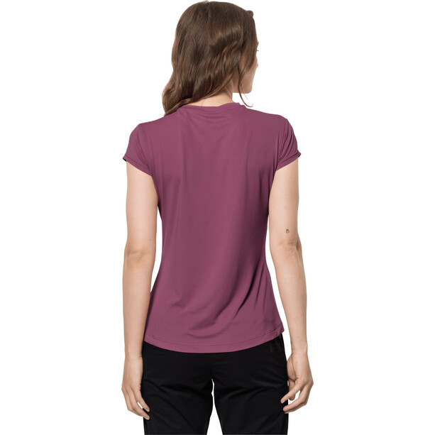 Jack Wolfskin Tasman T-shirt manches courtes Femme, violet