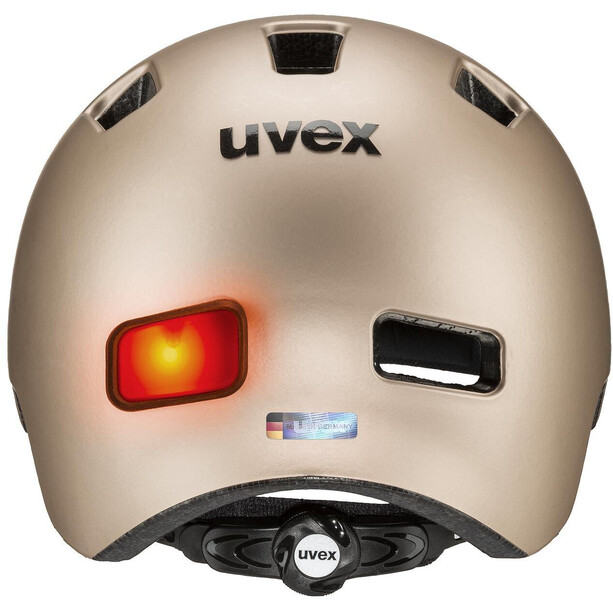 UVEX City 4 Helm gold