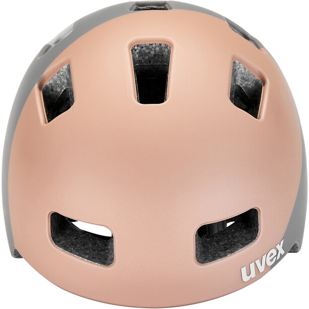 UVEX City 4 WE Helmet Kobiety, szary/różowy