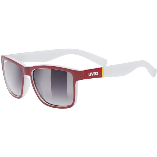 UVEX LGL 39 Gafas, rojo/Plateado