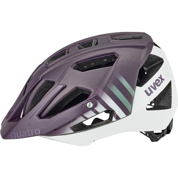 UVEX Quatro CC Helm lila/weiß