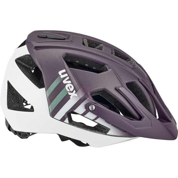 UVEX Quatro CC Helm lila/weiß