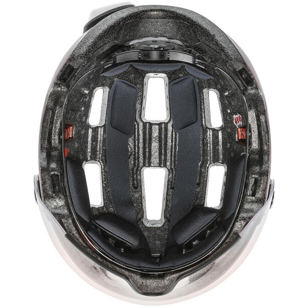 UVEX Rush Visor Helmet blackberry mat