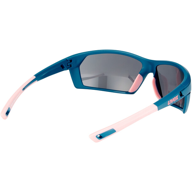 UVEX Sportstyle 225 Bril, blauw/roze