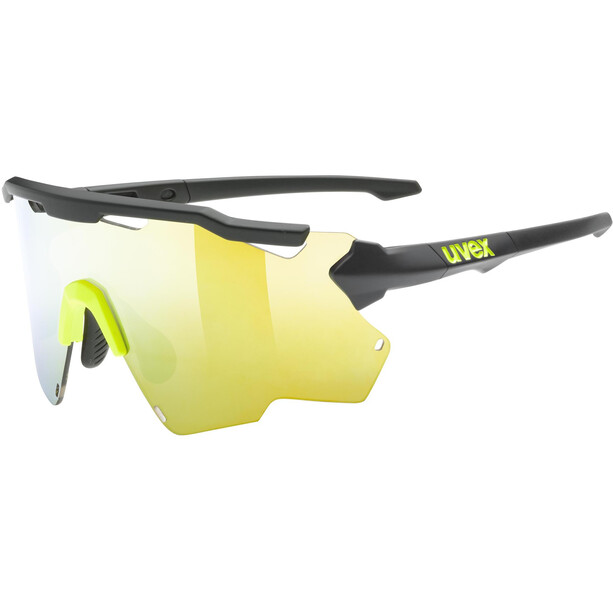 UVEX Sportstyle 228 Okulary, czarny/żółty