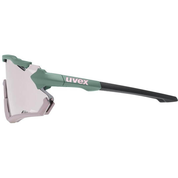 UVEX Sportstyle 228 Okulary, zielony/fioletowy