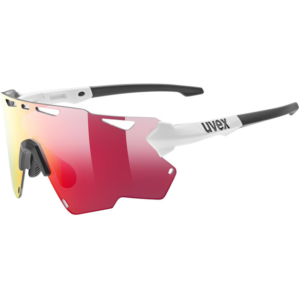 UVEX Sportstyle 228 Lunettes, blanc/rouge