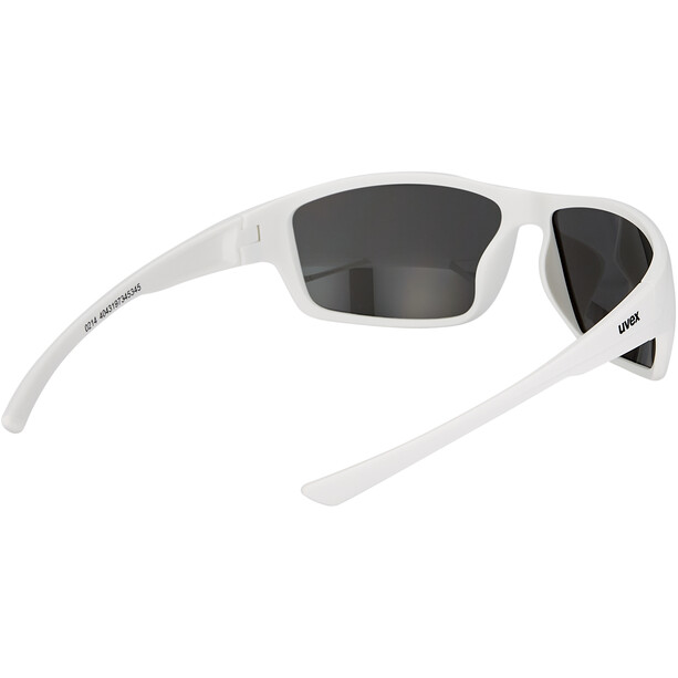 UVEX Sportstyle 230 Okulary, biały/srebrny