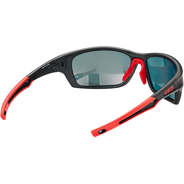 UVEX Sportstyle 232 P Gafas, negro/rojo