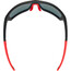 UVEX Sportstyle 232 P Glasses black mat red/mirror red