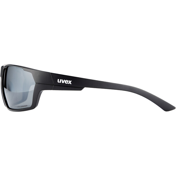 UVEX Sportstyle 233 P Bril, zwart/zilver