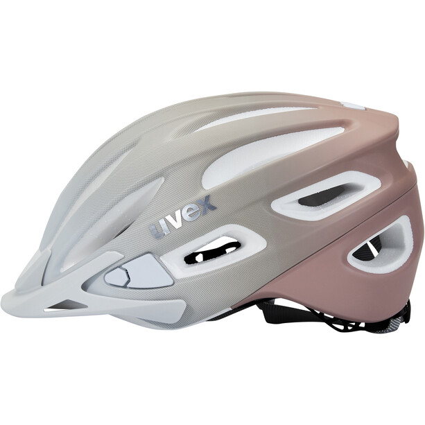 UVEX True CC Helm, wit/roze