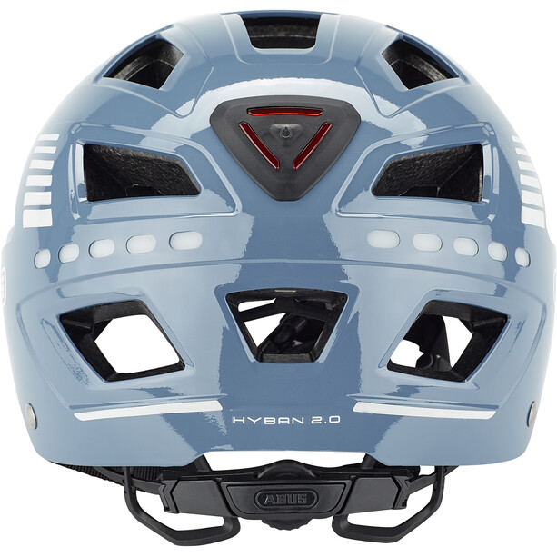 ABUS Hyban 2.0 LED Helm blau