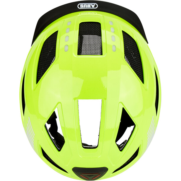 ABUS Hyban 2.0 LED Helmet signal yellow