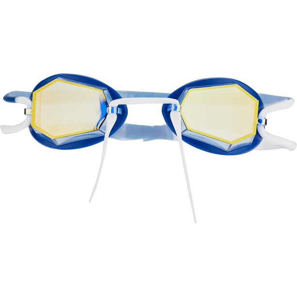 Zoggs Diamond Bril Spiegel, blauw/wit