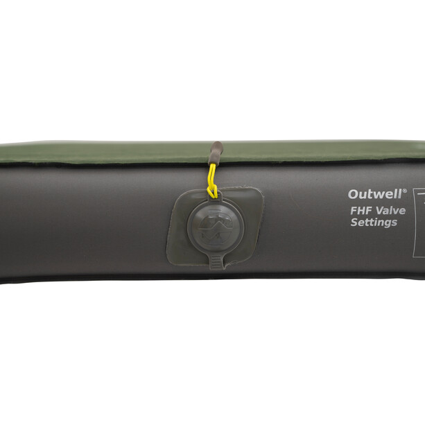 Outwell Dreamhaven Double Cama de aire 15cm, verde