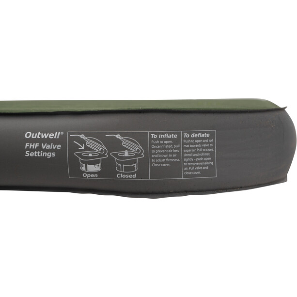 Outwell Dreamhaven Single Airbed 15cm elegant green