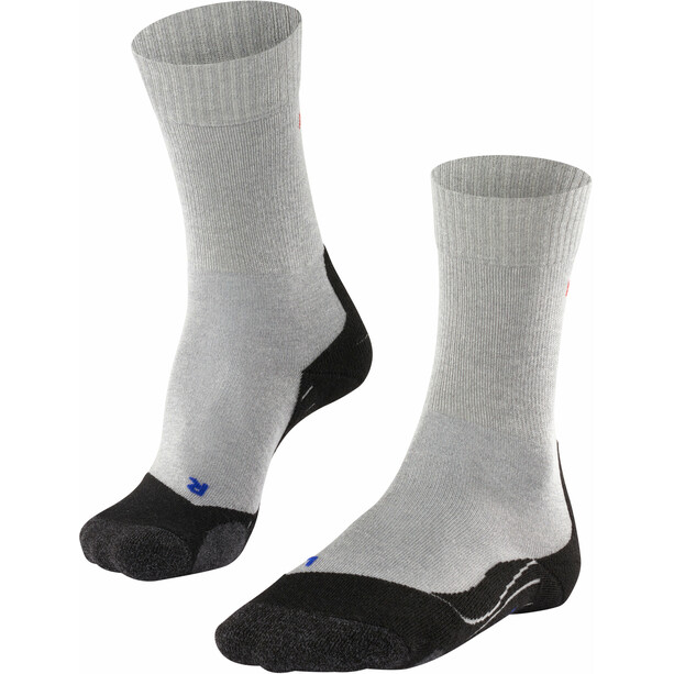 Falke TK2 Cool Trekking Socken Damen grau/schwarz