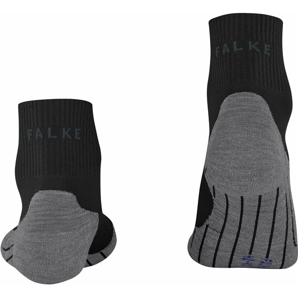 Falke TK5 Short Cool Trekking Socken Damen schwarz/grau
