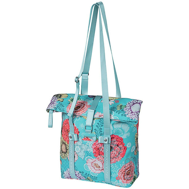 Basil Bloom Field Shopper Bag 15-20l blau/bunt
