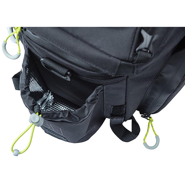 Basil Miles Trunkbag XL Pro Gepäckträgertasche 9-36l schwarz/grün