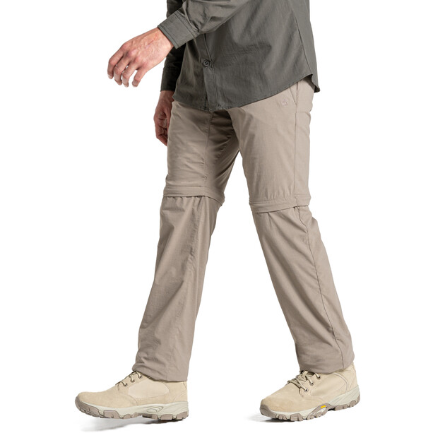 Craghoppers NosiLife Pro Convertible II Pantalon Homme, gris