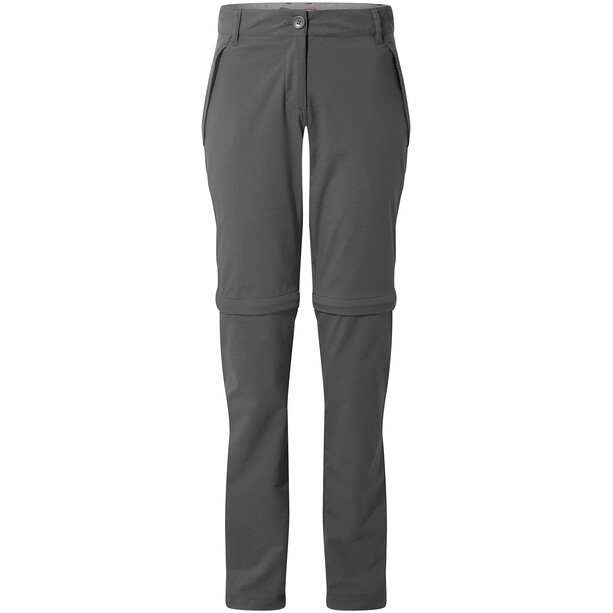 Craghoppers NosiLife Pro II Pantalones Convertibles Mujer, gris