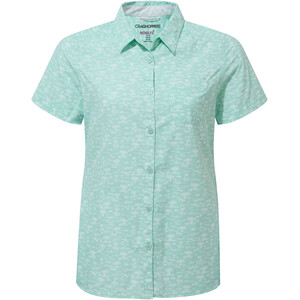 Craghoppers NosiLife Tillia Shirt met korte mouwen Dames, turquoise turquoise