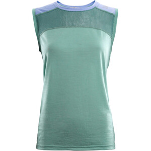 Aclima LightWool Singlet Dames, turquoise turquoise