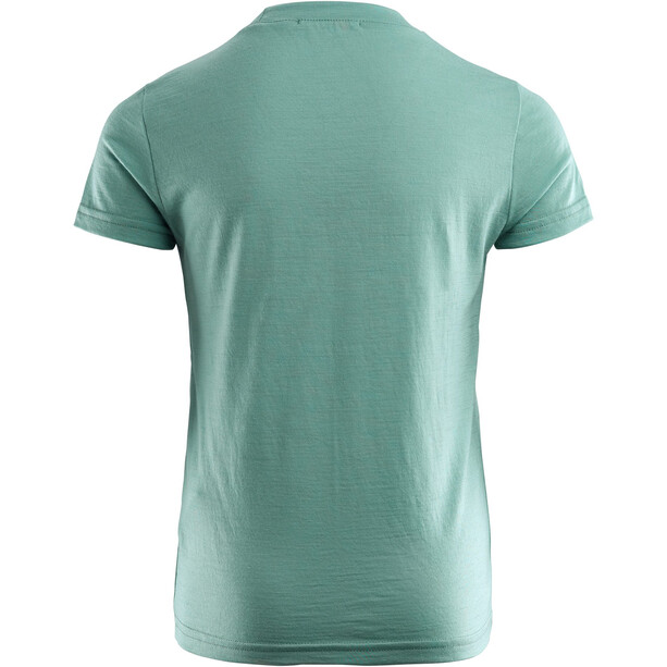 Aclima LightWool T-shirt Kinderen, turquoise