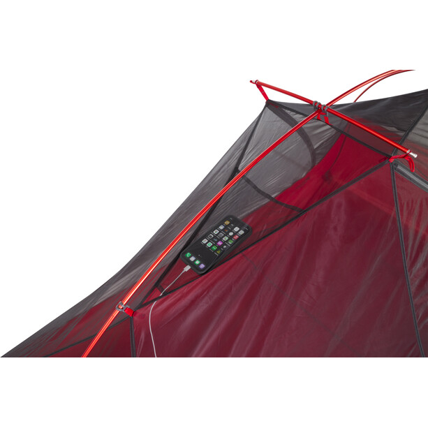 MSR FreeLite 2 V3 Namiot, oliwkowy/czerwony