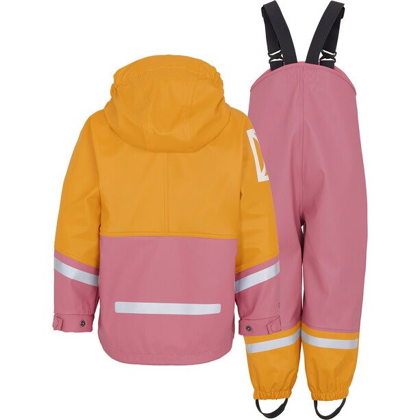 DIDRIKSONS Waterman 6 Regen Set Kinder pink/orange