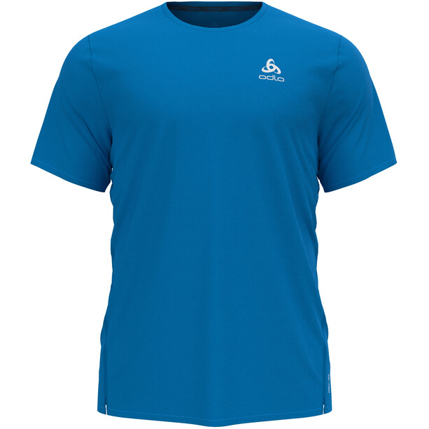 Odlo Zeroweight Chill-Tec Crew Neck T-shirt Heren, blauw