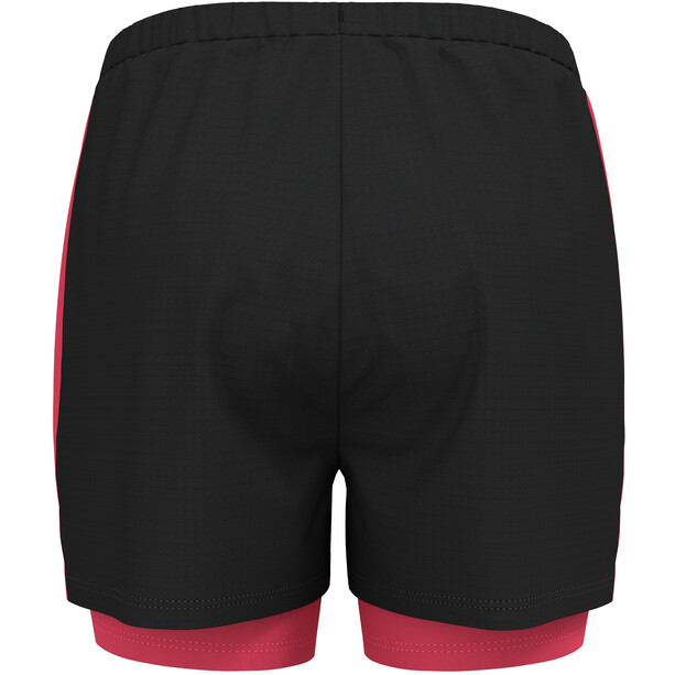 Odlo Essential Pantalones cortos 2en1 3" Mujer, negro