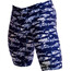 Funky Trunks Training Jammers Heren, blauw/wit