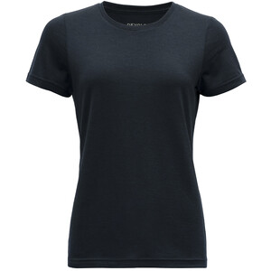 Devold Eika T-shirt Femme, noir noir