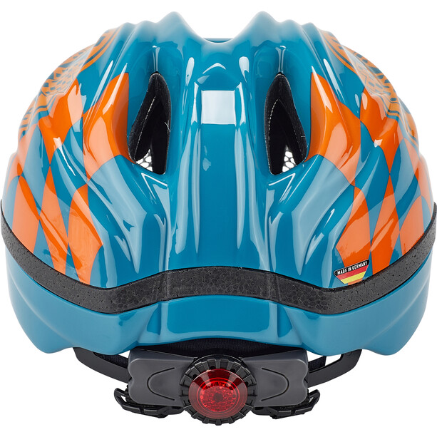 KED Meggy II Trend Helmet Kids racer petrol orange