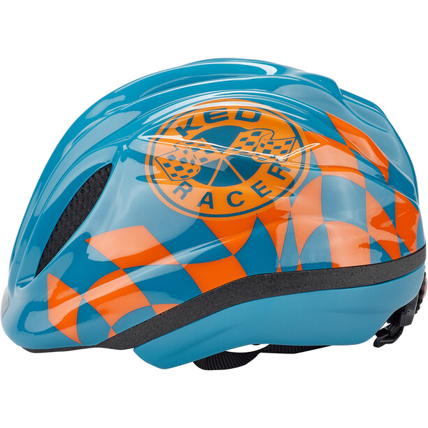 KED Meggy II Trend Helmet Kids racer petrol orange