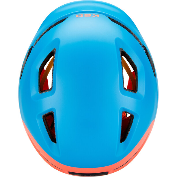 KED POP Helmet Kids petrol orange