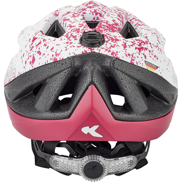 KED Street Jr. Pro Helmet Kids pink white matt
